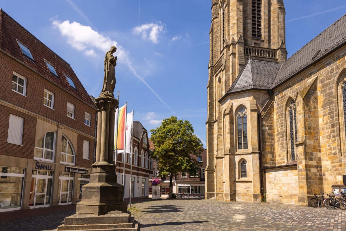 die liebenswerte Innenstadt von Emsdetten